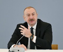 Azərbaycan Prezidenti: “Dünya bundan sonra uzun illər ərzində hasil edilən enerji mənbələrinə ehtiyac duyacaq”