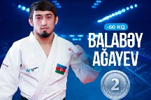 Azərbaycan cüdoçusu Avropa çempionatında gümüş medal qazanıb - YENİLƏNİB