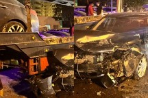 Paytaxtda qəza: Sürücülər yaralandılar - VİDEO