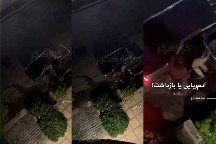 İranda repressiv qüvvələrin zorakılığı: Yerli sakinləri avtomobilə salaraq qaçırırlar - VİDEO